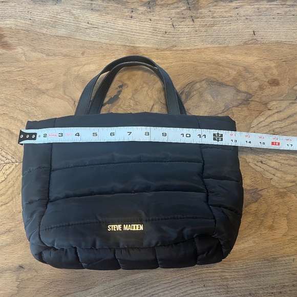 Steve Madden Black Quilted Tote Bag 🖤👜 - Picture 4 of 16